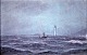 Baagøe, Carl 
Emil (1829 - 
1902) Dänemark. 
Ein Schiff auf 
dem Wasser - 
Leuchtturm 
Skagen. ...