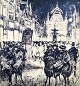 Jastrau, Viggo 
(1857 - 1946) 
Dänemark: Leute 
an der ...