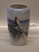 Royal 
Copenhagen 
2861-230 RC 
Vase Moens 
klint - the 
Spire 19 cm  In 
mint and nice 
condition