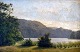 Dänische 
Künstler (20. 
Jahrhundert.): 
Landschaft. Öl 
auf Leinwand. 
Gez. AS V.1906. 
36 x 54 ...