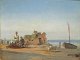 Fauerholdt, 
Viggo (1832 - 
1883) Dänemark: 
Strandszene in 
Taarbæk. Öl auf 
Leinwand / 
holz. ...