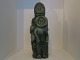 Greenland, 
large soap 
stone figurine, 
man with two 
children by 
artist Lorentz 
Josefsen.
Label ...