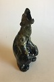 Royal 
Copenhagen 
Unique Figurine 
of Roaring 
Polar Bear with 
crystalline 
glaze No 502. 
Measures ...