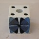 Royal 
Copenhagen Baca 
Aluminia 
Faience 
662-3500 Dice 
as candlestick 
and vase 6.2 x 
5.6 cm ...