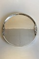 Georg Jensen Sterling Silver Round Serving Tray with ...