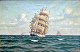 Bülow, A. 
(19/20. Jh): 
Marine. Öl auf 
Leinwand. 
Signiert: A. 
Bülow. 32 x 49 
cm.
Eingerahmt.