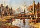 Wennemoes, Carl 
(1890 - 1965) 
Dänemark: 
Landschaft.
Öl auf 
Leinwand. 67 x 
95 cm. Signiert 
C. ...