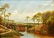 Harboe, Edvard 
Valdemar (1834 
- 1883) 
Dänemark. Ein 
Mühlendamm.
Öl auf 
Leinwand. 66 x 
94 cm. ...
