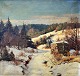 Virklund, 
Christian 
Jensen (1853 - 
1938) Dänemark. 
Winterlandschaft.

Öl auf 
Leinwand. 
Signiert. ...