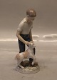B&G 2331 Boy 
with kid 20 cm  
Bing and 
Grondahl Marked 
with the three 
Royal Towers of 
Copenhagen. ...
