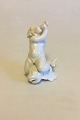 Bing & Grondahl 
Blanc de Chine 
Figurine of Boy 
with Seashell 
No 4036. 
Designed by Kai 
Nielsen. ...