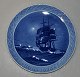 Royal 
Copenhagen, 
Weihnachtsteller 
1924. 
Kopenhagen, 
Dänemark. 
Gestempelt. 
Durchmesser: 18 
cm.
