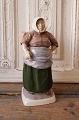 B&G Figure - 
fisherman's 
wife 
No. 1702, 
factory second. 

Height 29 cm.
Design: Kai 
Nielsen