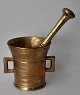 Messingmörser 
mit Pistil, 
Dänemark, 19. 
Jahrhundert