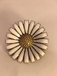 Margurite Daisy 
Brosche.
  Georg 
Gjensen.
Margrethe II 
16. April 1990
  vergoldetes 
Silber. ...