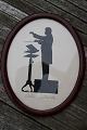 Silhouette 
Tusche 
Zeichnung von 
dem ungarischen 
Dirigent Arthur 
Nikisch (12. 
Oktober 1855 – 
23. ...