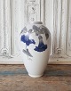 Royal 
Copenhagen Art 
Nouveau vase 
decorated with 
blue flowers. 
No. 790/1099, 
FActory second. 
...