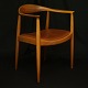 Hans J. Wegner, Denmark: "The Chair" in mahogany. PP 503.
Produced by PP Møbler, Denmark