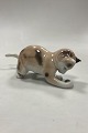 Bing and Grondahl Figurine - Cat Playing with  Ball No. 1799