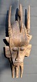 Afrikanische Holzmaske, 20. Jahrhundert L .: 52 cm. B: 19 cm.