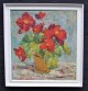 Kragh, Ejnar 
Roepstorff 
(1903 - 1981) 
Dänemark: 
Blumen auf 
einem Tisch. Öl 
auf Leinwand. 
...