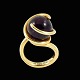 Christian 
Frederik Heise 
- Copenhagen. 
14k Gold 
Cocktail Ring 
with Amethyst.
Designed and 
...