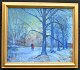 Eisner, Ib 
(1925 - 2003) 
Dänemark: 
Tiergarten. 
Abend. ...