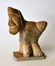 Greenlandic 
soapstone 
figure, 20th 
century. An 
animal with 
human head. 
Signed: PB. H. 
9 cm. L: 7 ...