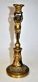 Empire 
Kerzenhalter 
aus vergoldetem 
Bronze, 
Frankrich, ...