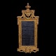 Vergoldeter 
Louis 
XVI-Spiegel. 
Dänemark um 
1780. Masse: 
...