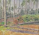 Swane, Lars 
(1913 - 2002) 
Dänemark: Nach 
Sturm, 
Alfarvad.
