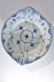 Royal Copenhagen  Blue fluted half lace Cake dish # 666