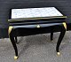 Fliese tisch, 
ca. 1930, 
Dänemark. 
Schwarz 
lackiert mit 
...