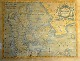 Handkolorierte Karte von Dänemark. Kupferstich. T. Kitchin, London 1755. England. 22 x 29 ...
