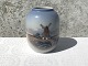 Lyngby Denmark, 
Vase Nr. 
140-1-93, Mühle 
in Landschaft, 
14 cm hoch, 10 
cm im 
Durchmesser * 
...