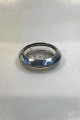 Frank M Whiting 
& Co Sterling 
Silver Glas 
dish with 
silverband 
Measures Diam 
10 cm (3 15/16 
in)