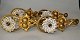 4 Französischer 
Gardinenhalter 
aus Bronze / 
Porzellan, ...