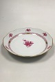 Herend Hungary 
Apponyi Purple 
Bowl No 83. 
Measures 24.5 
cm / 9 41/64 
in.