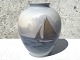 Bing & Grondahl, Vase mit Segelschiff Nr. 8702/354, 23 cn hoch, ca. 21cm breit, 1. Klasse * ...