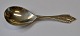 Georg Jensen 
Silberlöffel, 
Akkeleje, Nr. 
77, 1928, 
Kopenhagen, 
Dänemark. 
Gestempelt. 
Länge: 11,2 cm.