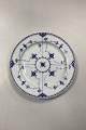 Royal Copenhagen Blue Fluted Halflace Round Serving Tray ...