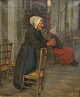 Busk, William 
(19. 
Jahrhundert): 
Betende Frauen 
in einer 
französischen 
Kirche. Öl auf 
Leinwand. ...
