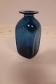 Vase aus Kastrup Glasværk, DänemarkAus der Capri SerieBlaue Vase aus klarem blauem ...