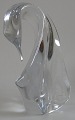 Glasfigur des 
stehenden 
Pinguins, 
klares Glas. 
Signiert .: 
Daum, 
Frankreich. 20. 
Jahrhundert H.: 
...