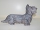 Stor Bing & 
Grøndahl 
hundefigur, 
skye terrier.
Fabriksmærket 
viser, at denne 
er fra mellem 
...