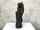 Bronzefigur, 
ohne 
Vorzeichen, 
Kind mit Fisch, 
49 cm groß * 
Guter Zustand *