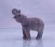 Bing & 
Grøndahl. 
Elefant med 
løftet snabel 
nr. 2140. 
Årsfigur 1986, 
limited ...