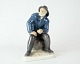 Porcelænsfigur 
den gamle fiske 
fra Skagen, nr. 
2370, af Bing 
og Grøndahl.
20 x 13 x 10 
cm.
