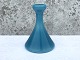 Kastrup / Holmegaard, Carnaby-Vase, blau-weißes Opalglas, 16 cm hoch, 12 cm Durchmesser, Design ...