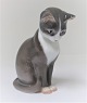 Bing & 
Grondahl. 
Porzellanfigur. 
Katze. Modell 
1876. Höhe 12,5 
cm. (1. Wahl)